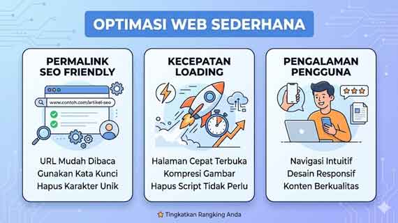 cara setting seo website